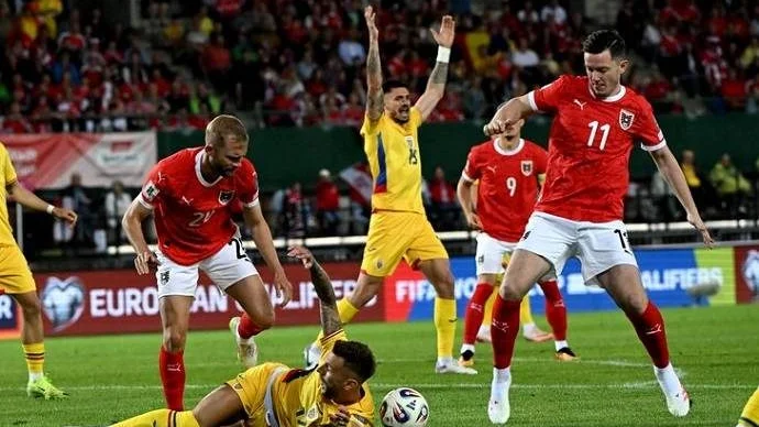 Siêu máy tính dự đoán Romania vs Áo, 1h45 ngày 13/10