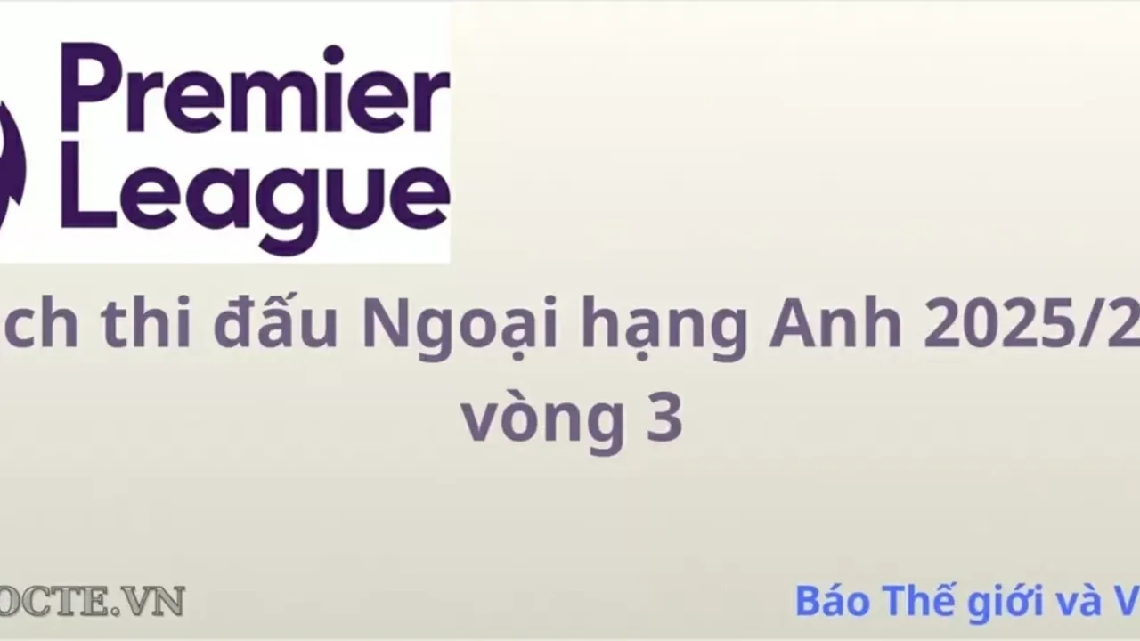 Lịch thi đấu Ngoại hạng Anh vòng 3: Liverpool vs Arsenal, MU vs Burnley, Tottenham vs Bournemouth