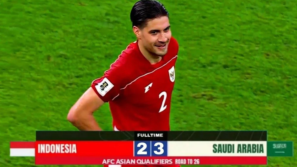 Indonesia thua đau Saudi Arabia trong trận cầu kịch tính có 3 quả phạt đền, 1 thẻ đỏ