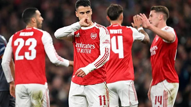 Arsenal toàn thắng, Man City mất điểm đáng tiếc ở Champions League
