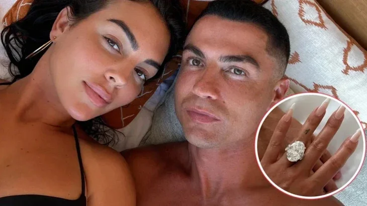 Nhẫn đính hôn của Ronaldo có giá lên đến 130 tỉ đồng?