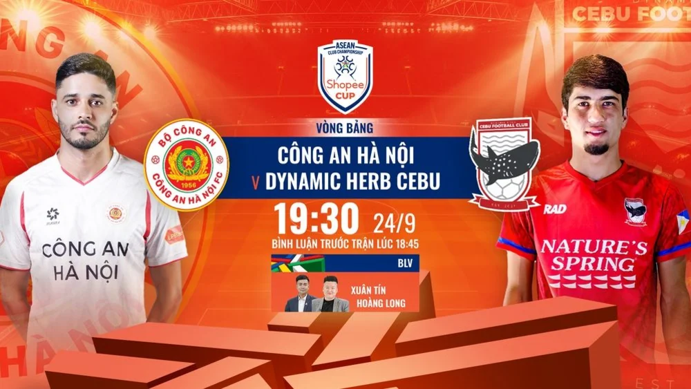 Link xem trực tiếp bóng đá CAHN vs Cebu 19h30 hôm nay, vòng bảng Shopee Cup