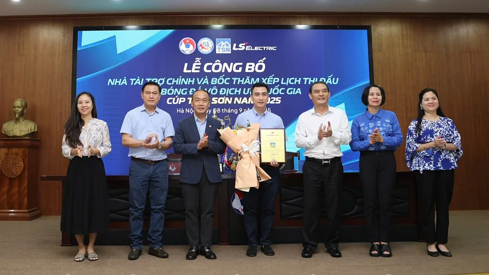 Thái Sơn Nam tiếp tục là Nhà tài trợ chính VCK U17 Quốc gia 2025