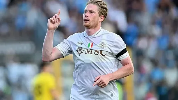 Lập cú đúp, De Bruyne thể hiện đẳng cấp tại Napoli