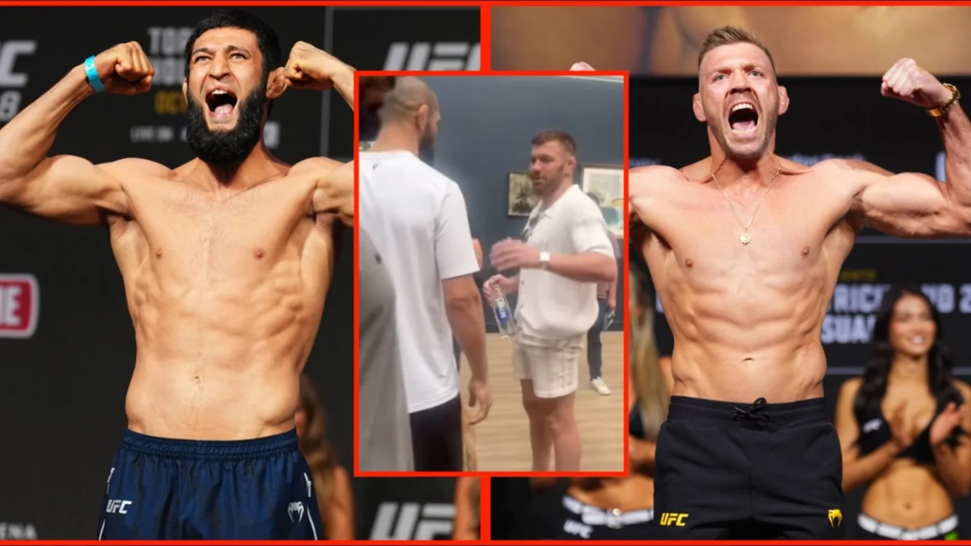Khamzat Chimaev đụng mặt Dricus Du Plessis trước UFC 319: Lệch thể hình đáng kể?