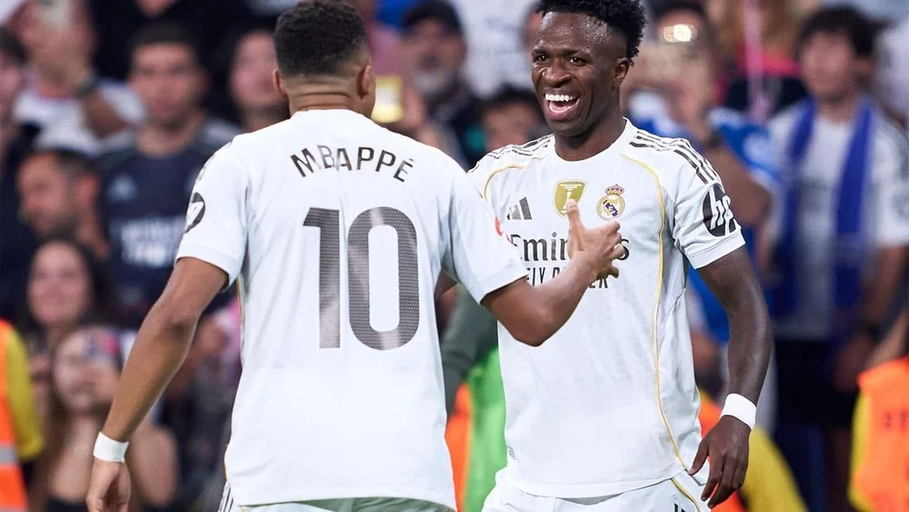 Khi Mbappe hòa nhịp với Vinicius ở Real Madrid