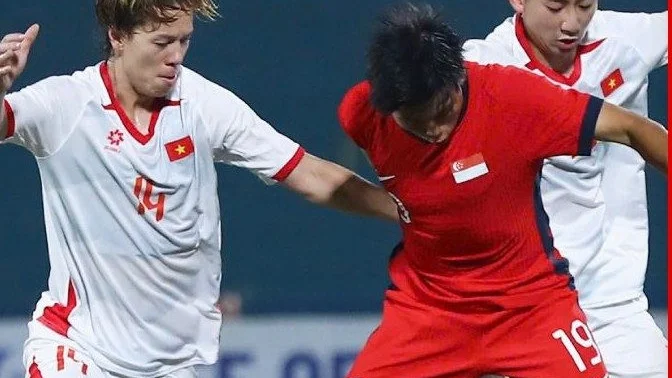 U23 Việt Nam thắng nhọc nhằn Singapore, rộng cửa đi tiếp ở vòng loại U23 châu Á 2026