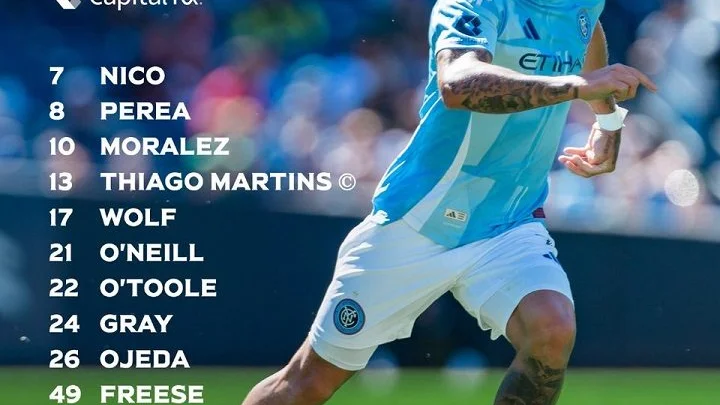 Đội hình ra sân New York City vs Inter Miami: Messi kết hợp với Suarez và Rodriguez