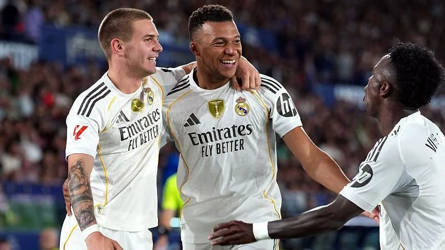 Song sát Vinicius-Mbappe tỏa sáng, Real Madrid xây chắc ngôi đầu La Liga