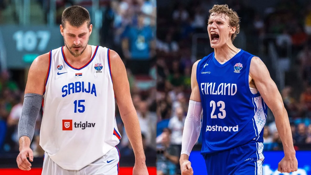 Serbia thua sốc "ngựa ô" Phần Lan, Nikola Jokic chia tay FIBA EuroBasket 2025